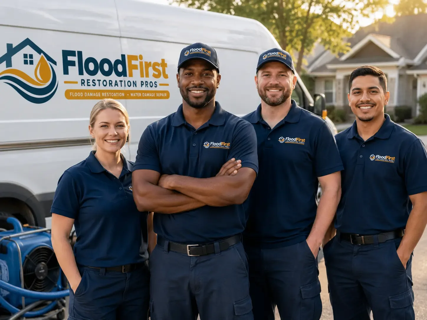 Flood Damage Restoration company in Newhall, CA