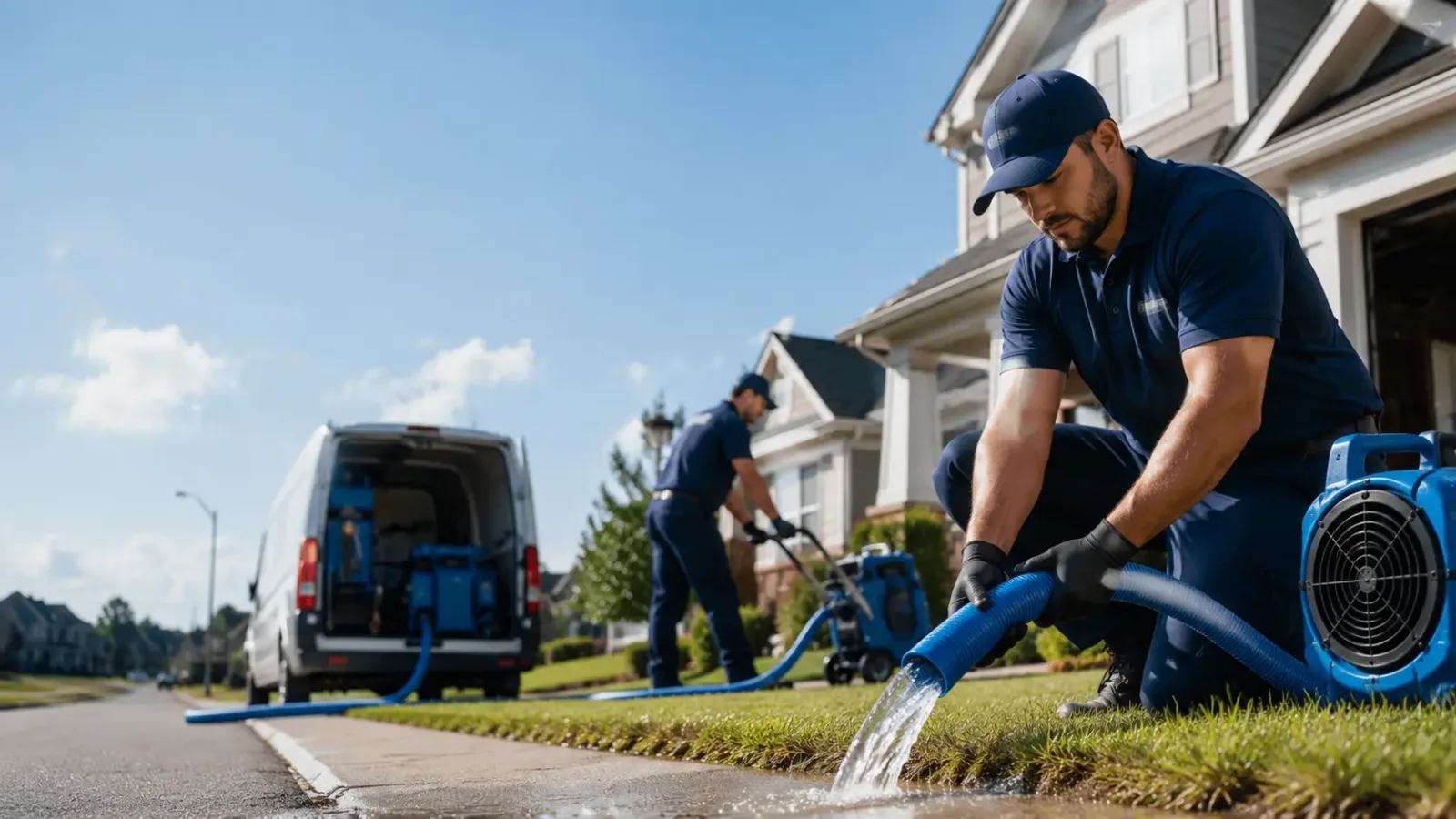 Flood Damage Restoration in Newhall, CA